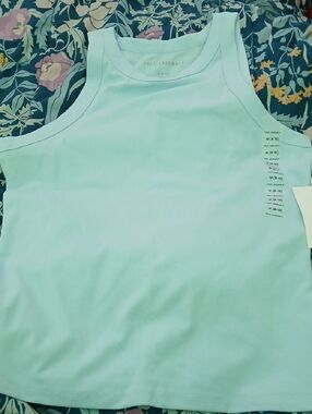 Free Assembly Light Mint Star Light Tank Top